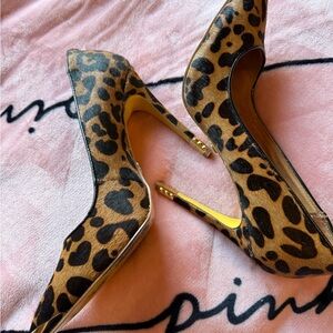 Leopard Print Stiletto Heels